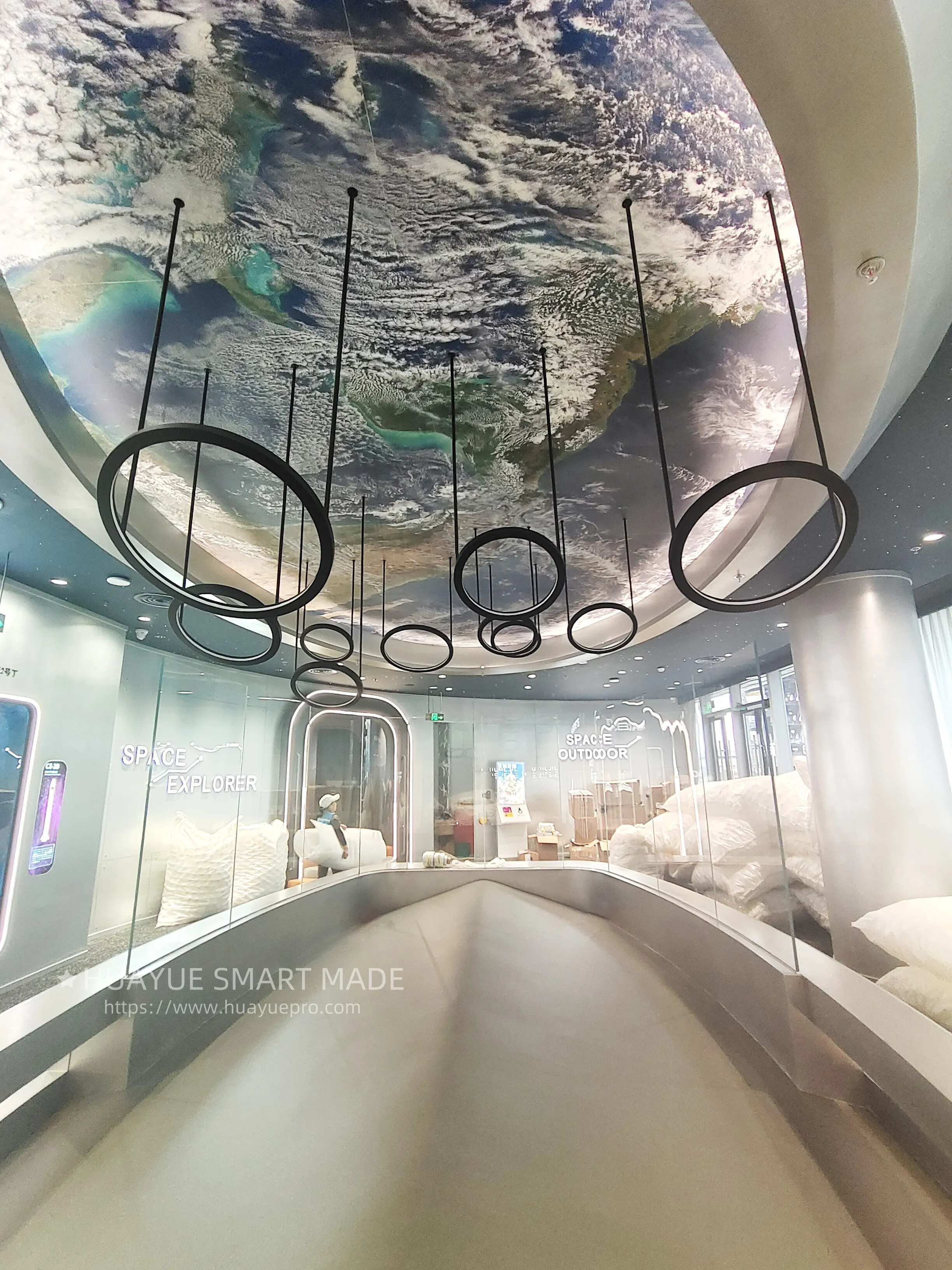 Brand space project customized display